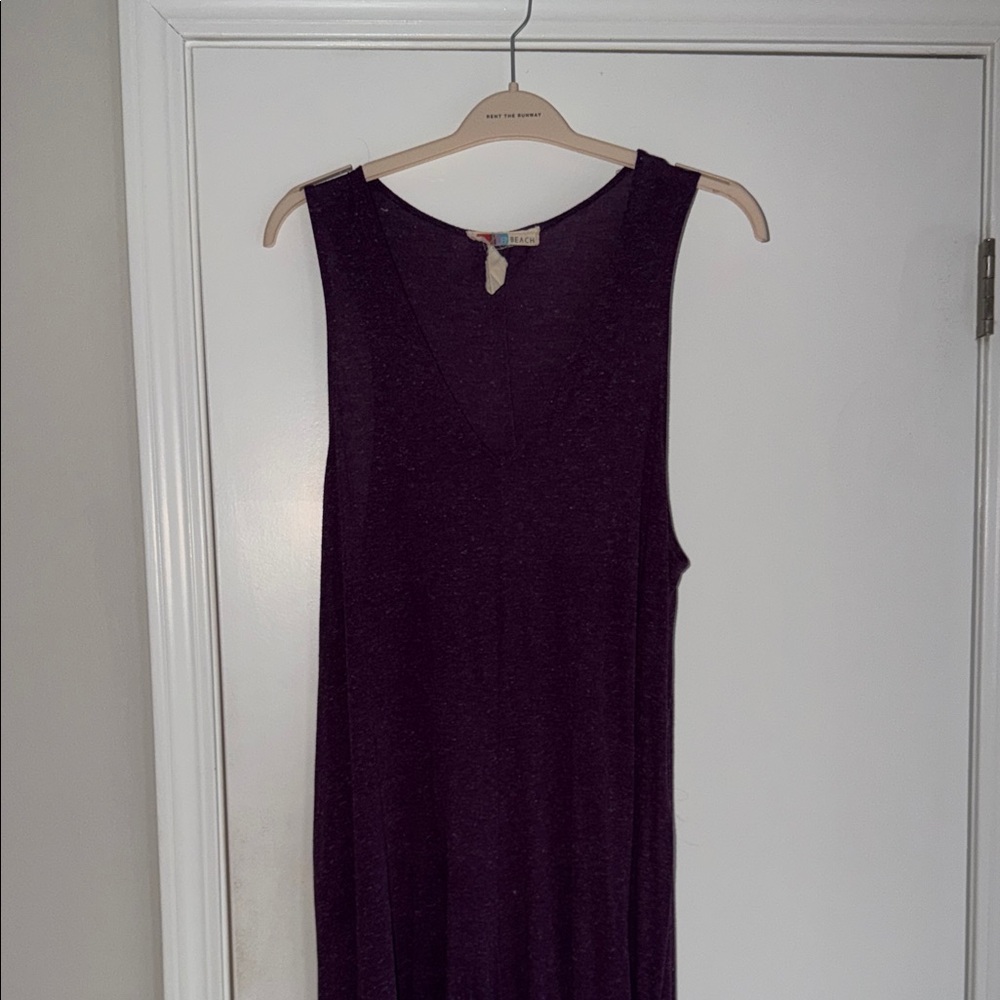 Free People Purple Jumpsuit